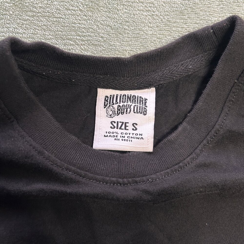 Billionaire Boys Club Shirt Adult Small Black Tshirt Mens Short Sleeve - Picture 5 of 9
